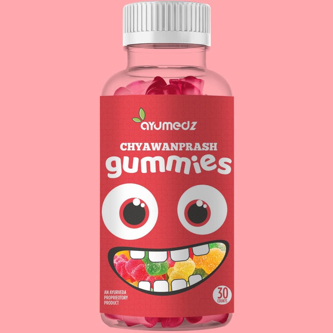 Ayumedz Gummies Dry Fruits Chyawanprash For Kids Chyanprash |Gummy Yummy| 60 Counts | Pack of 2